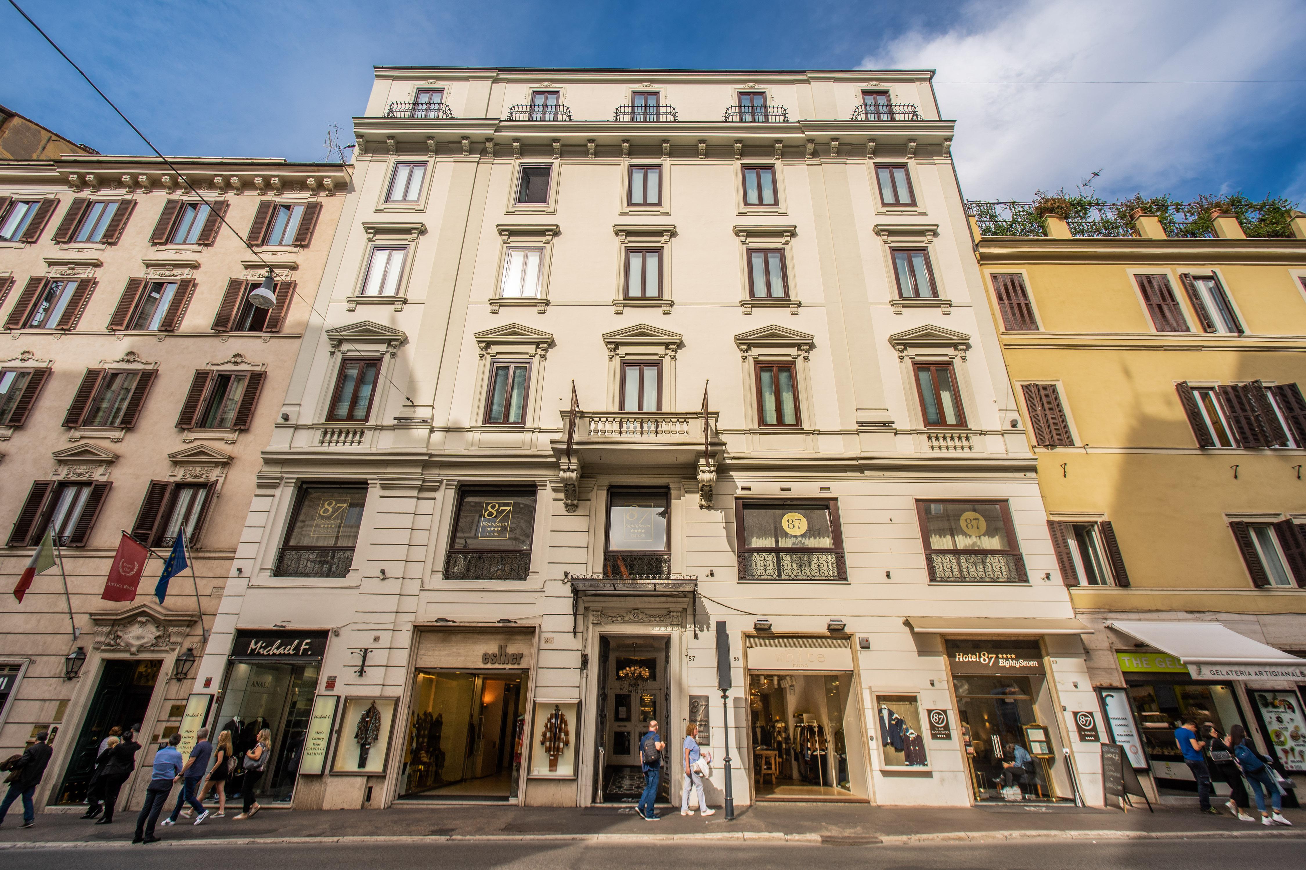Hotel 87 Eighty-Seven - Maison D'Art Collection Рим Экстерьер фото